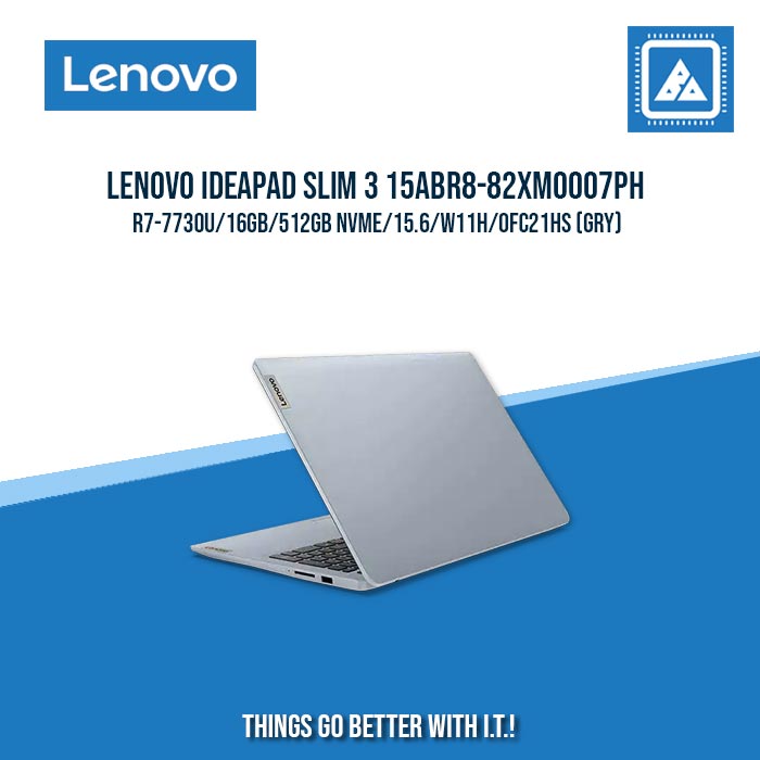 LENOVO IDEAPAD SLIM 3 15ABR8-82XM0007PH R7-7730U/16GB/512GB NVME | BEST FOR STUDENTS AND FREELANCERS LAPTOP LENOVO IDEAPAD SLIM 3 15ABR8-82XM0007PH R7-7730U/16GB/512GB NVME | BEST FOR STUDENTS AND FREELANCERS LAPTOP